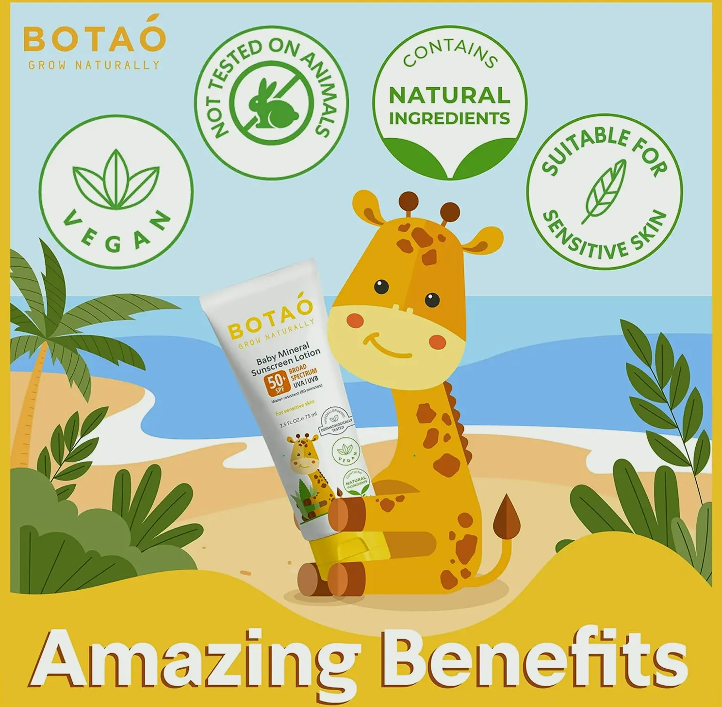 Infant Mineral Zinc Sunscreen Lotion SPF50