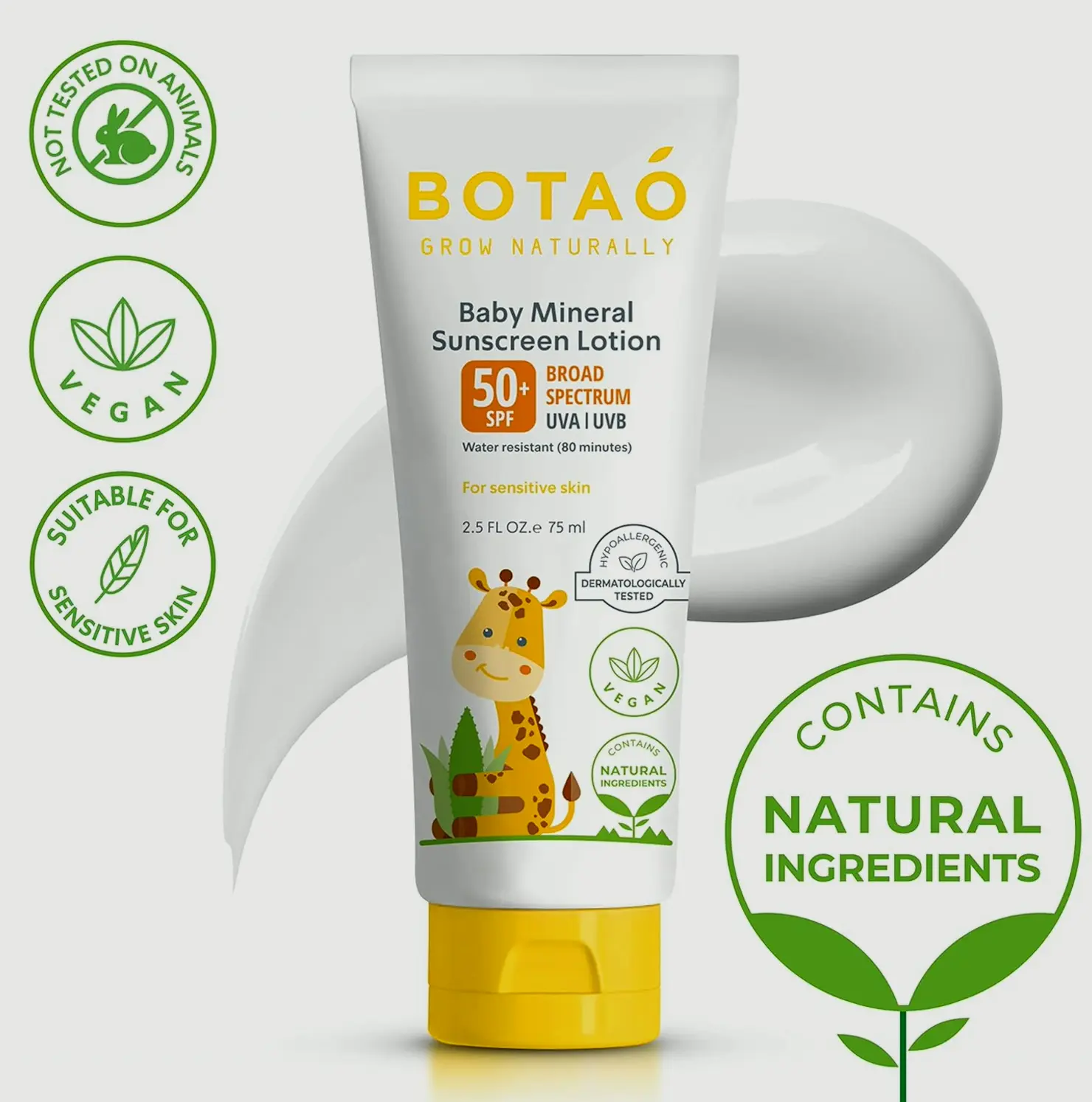 Infant Mineral Zinc Sunscreen Lotion SPF50
