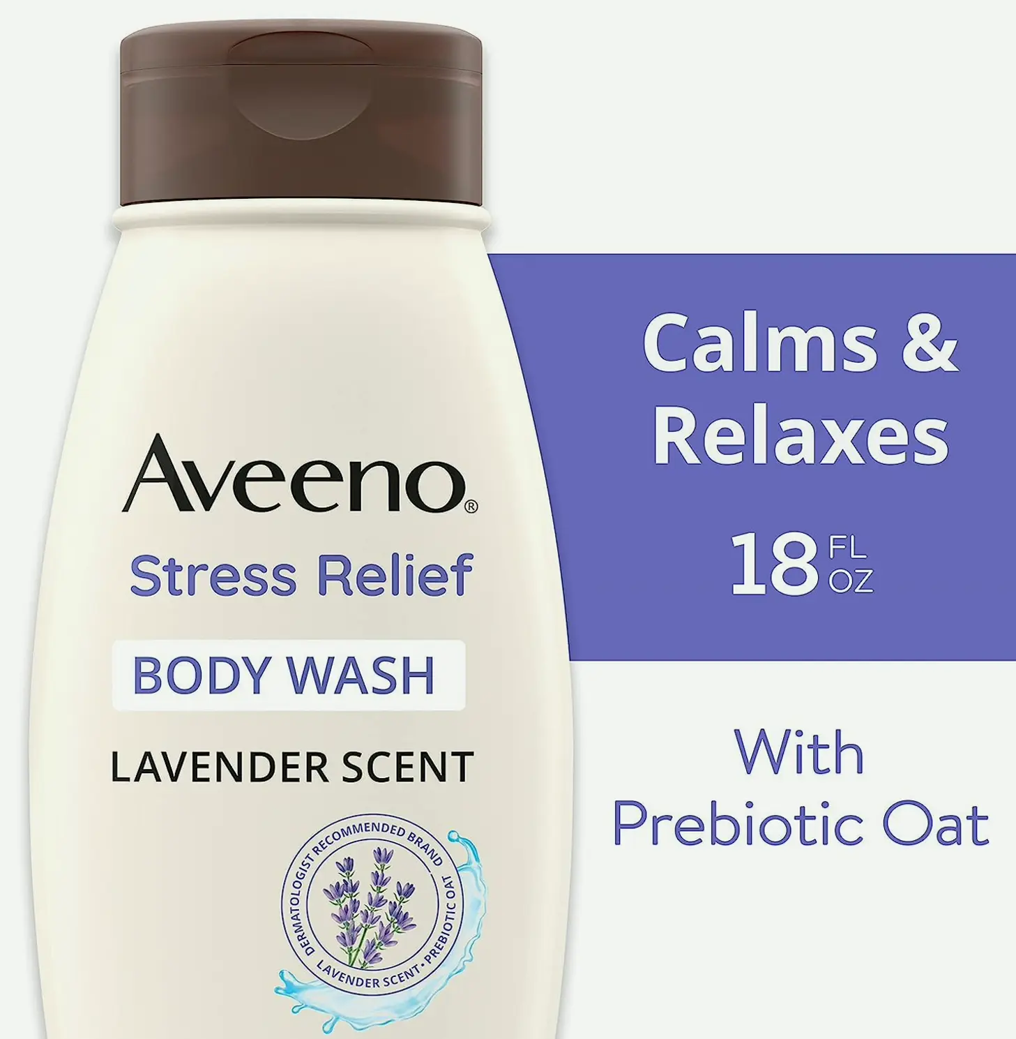 Soothing Aveeno Stress Relaxation Body Cleanser, 18 fl. oz