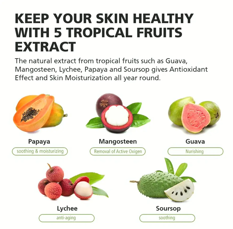DIACUBE Fruit-Infused Waterproof Sunblock 2.03 Fl Oz 50+ SPF