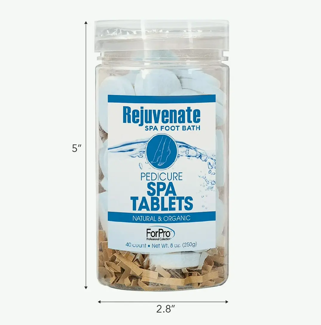 Rejuvenate Pampering Foot Bath, Natural Soak Tablets
