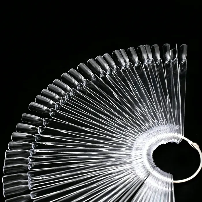 150 Pieces Transparent Manicure Sample Sticks