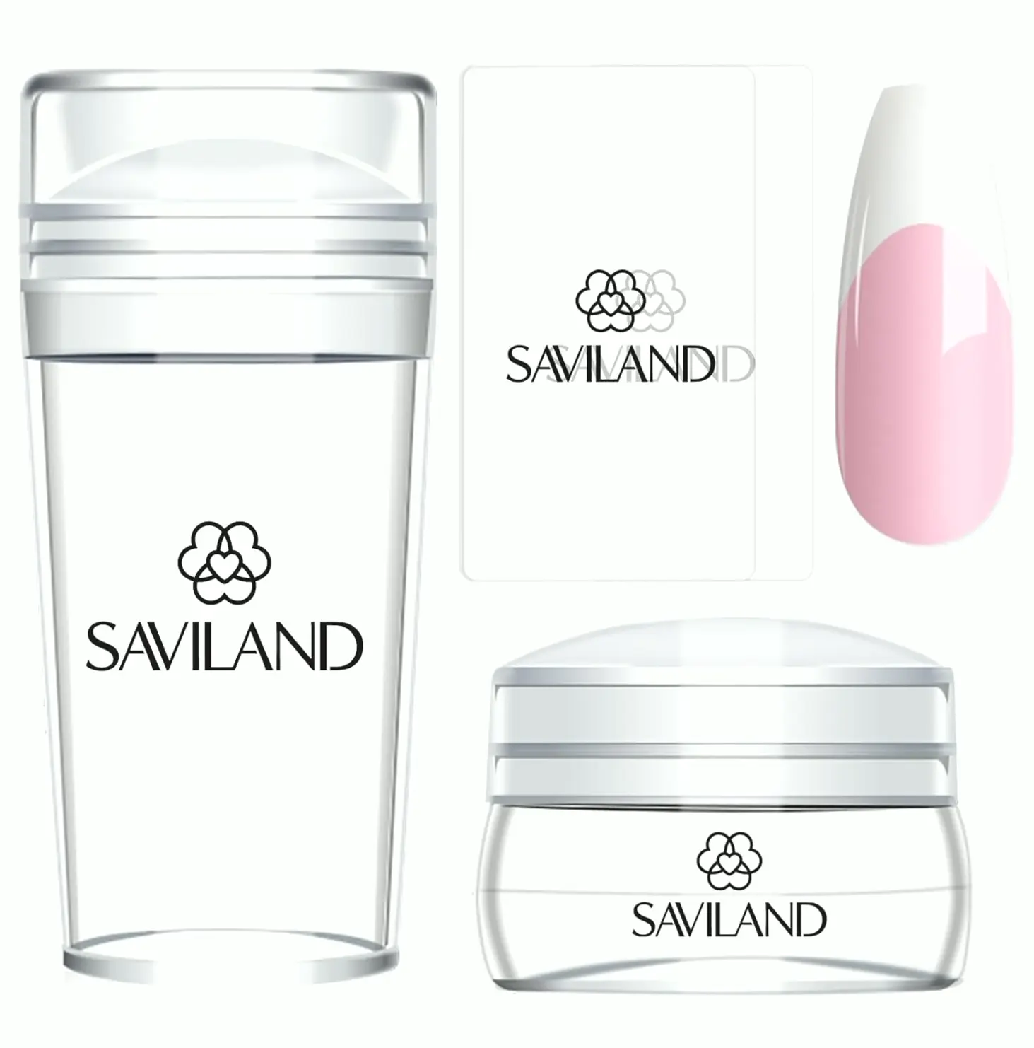 Nail Tip Kit Bundle - 4PCS Transparent Art