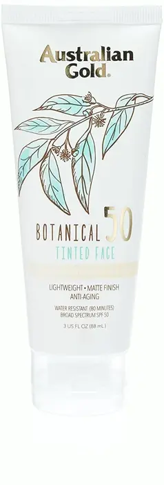 Down Under Golden Botanical SPF 50 Tint Face Lotion, 3 oz