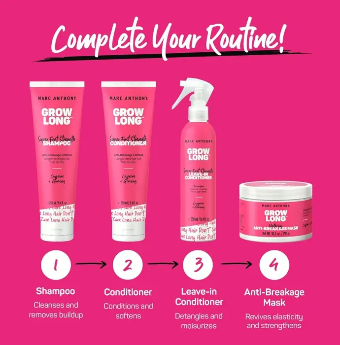 MA Hair Combo: Lengthening With Biotin Frizz Control Conditioner