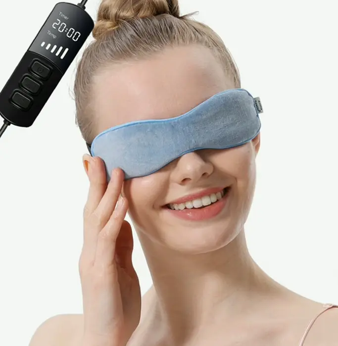 Warm Eye Mask for Eye Relief, Blue