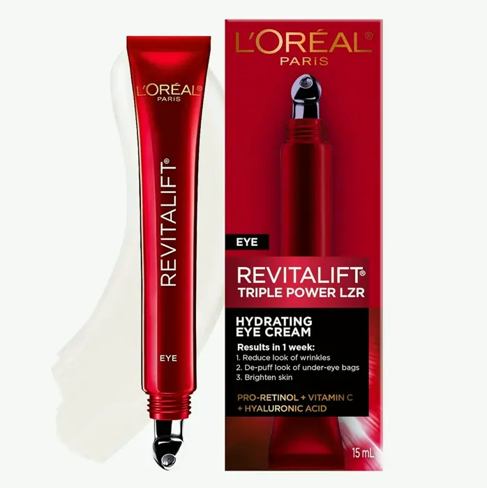 LOreal Parisian Revitalift Tri Power Anti-Age Eye Cream, 0.5 oz