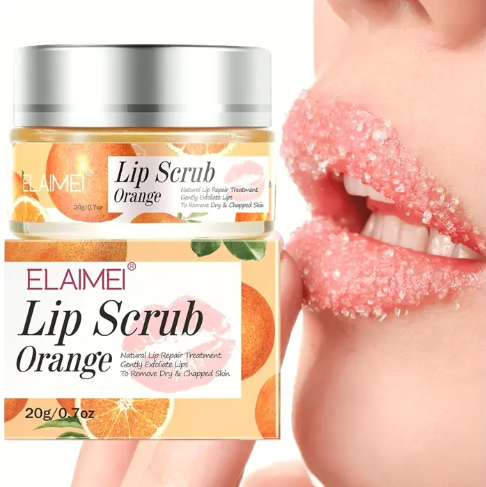 Lip Treatment Scrub, Sugar Scrubber for Chapped Skin