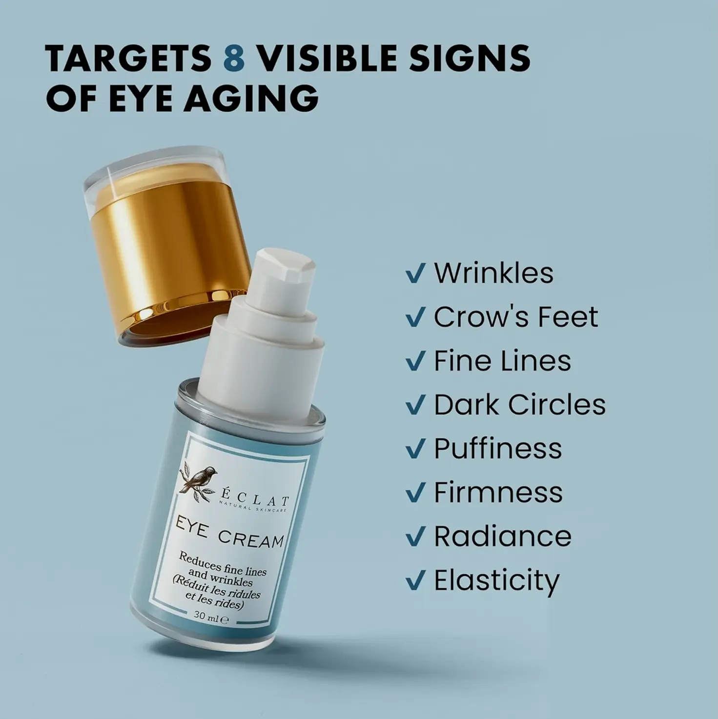 Eye Moisturizer to Minimize Dark Circles and Aging Signs